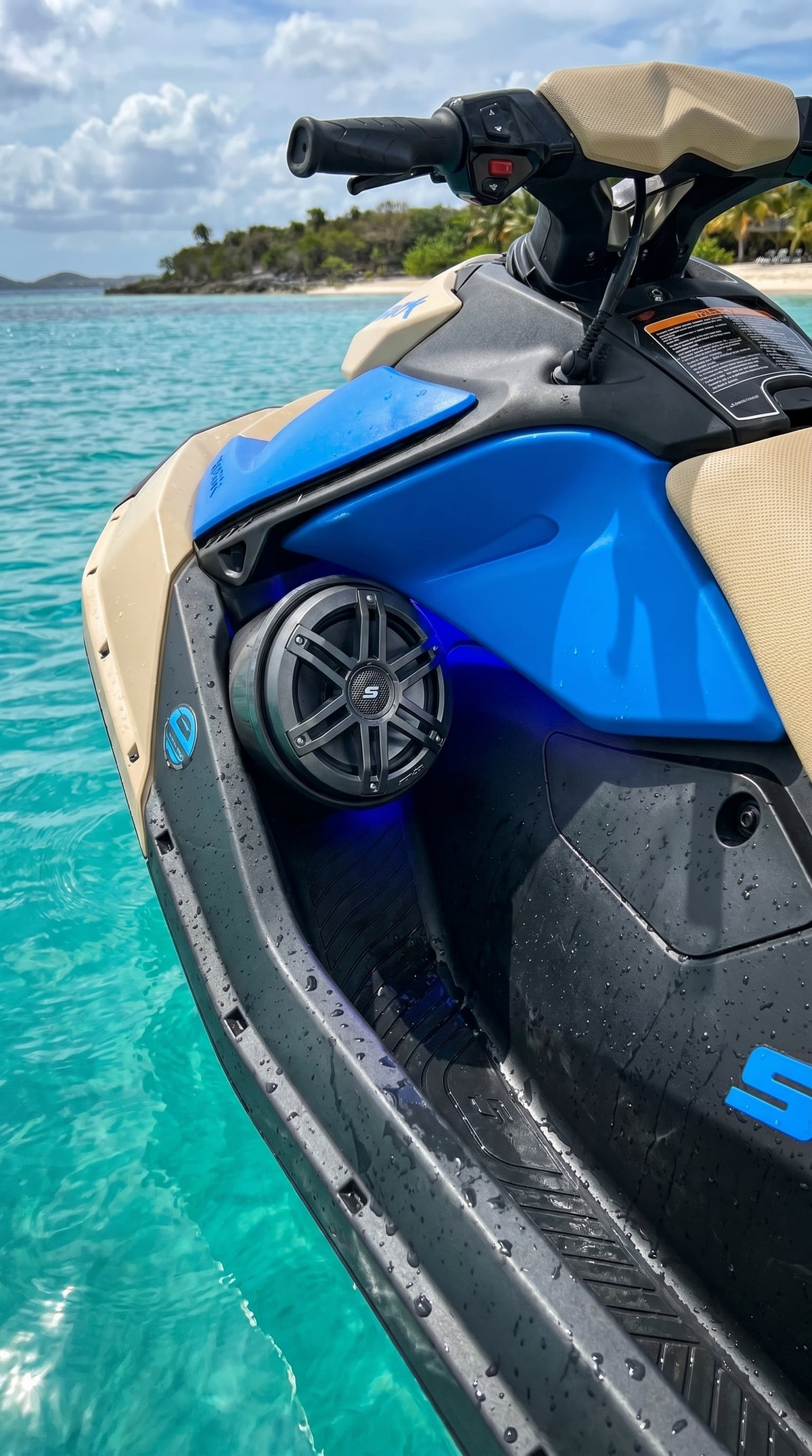 Sea-Doo SPARK 2024-2026 | Suportes para colunas de 6,5"