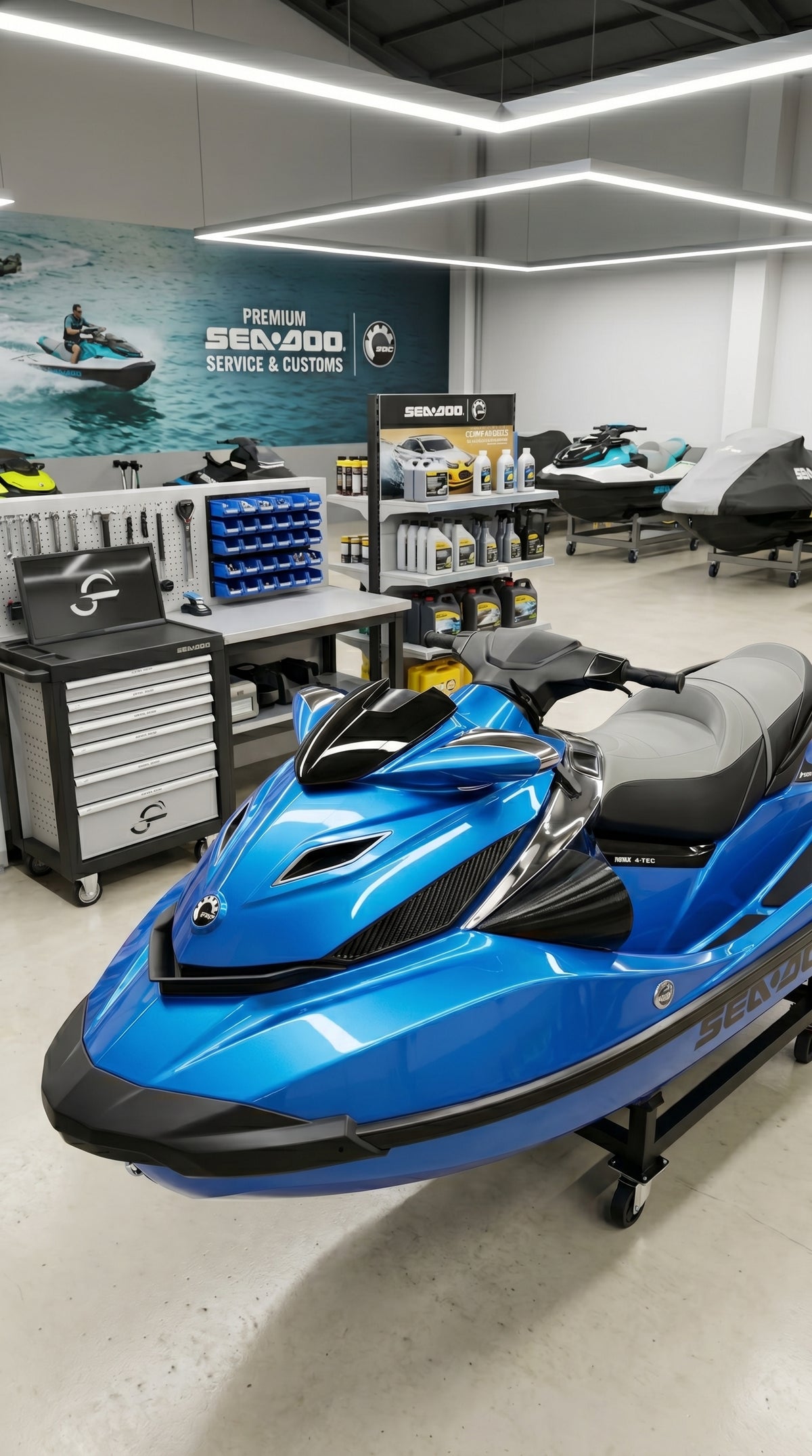 Sea doo GTX 2007-2009 | Caixas para altifalantes de 6.5"