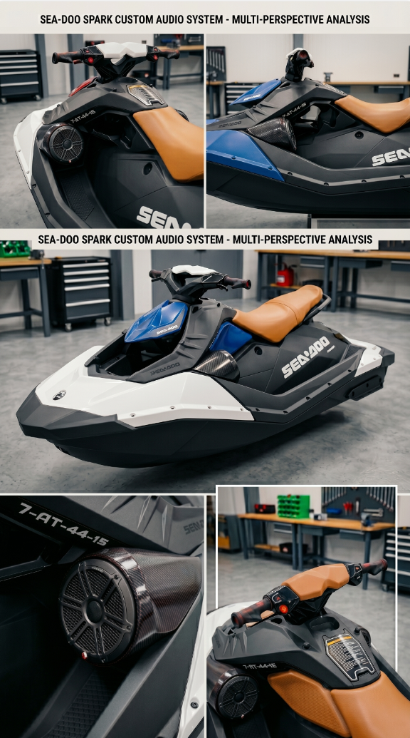 Sea Doo SPARK 2014-2023 | Caixas para colunas de 6.5"