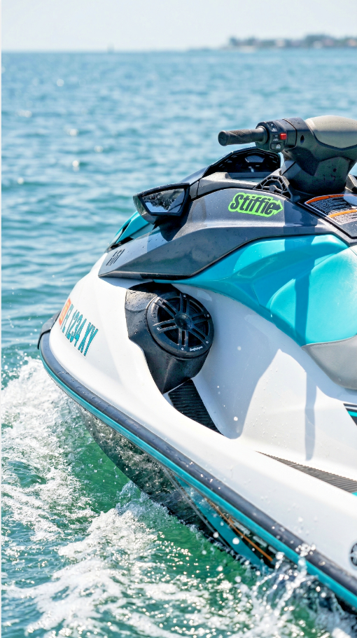 Sea-Doo GTI RXP 2021-2026 | Caixas para altifalantes de 6,5"