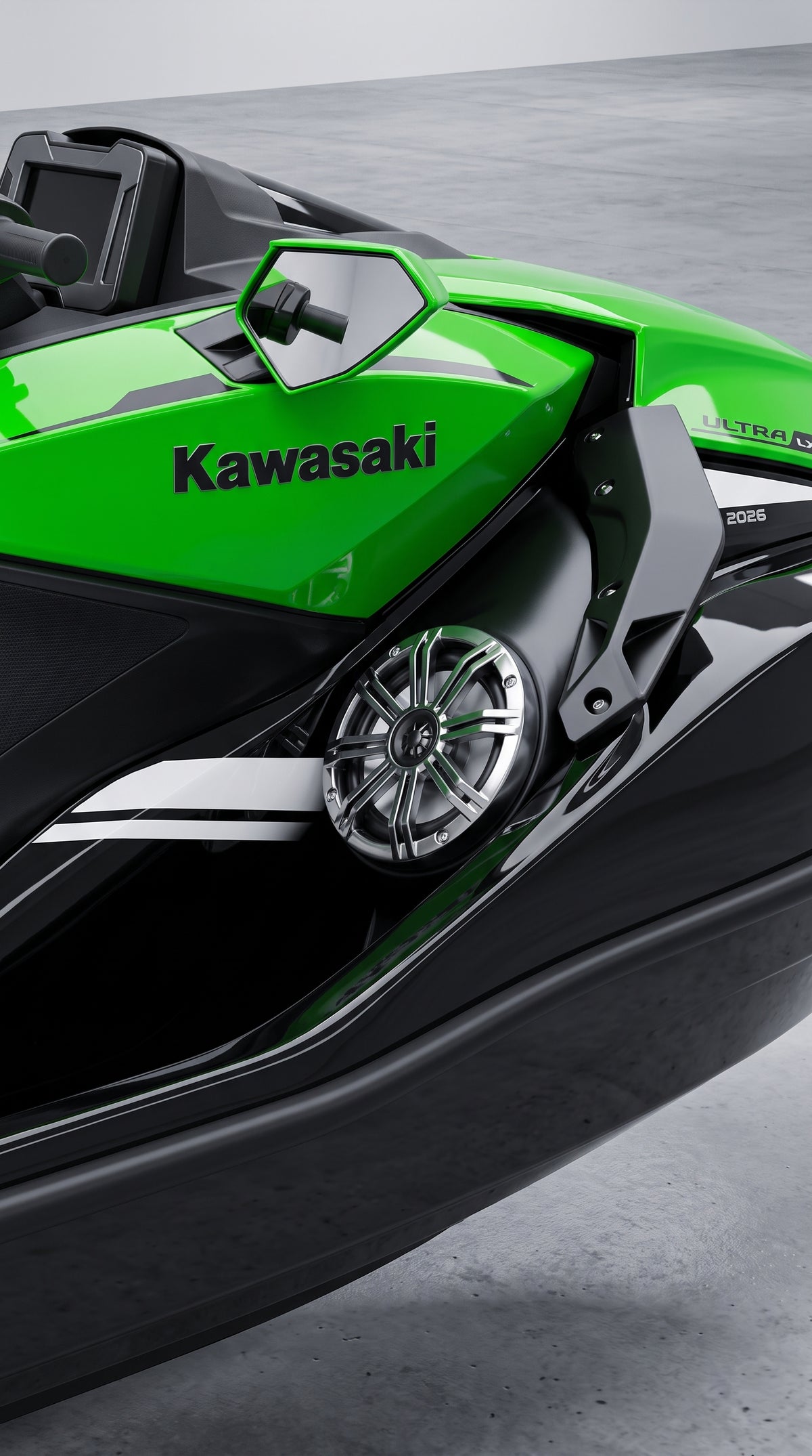 Kawasaki Ultra 2023-2026 | Caixas para colunas de 6.5"