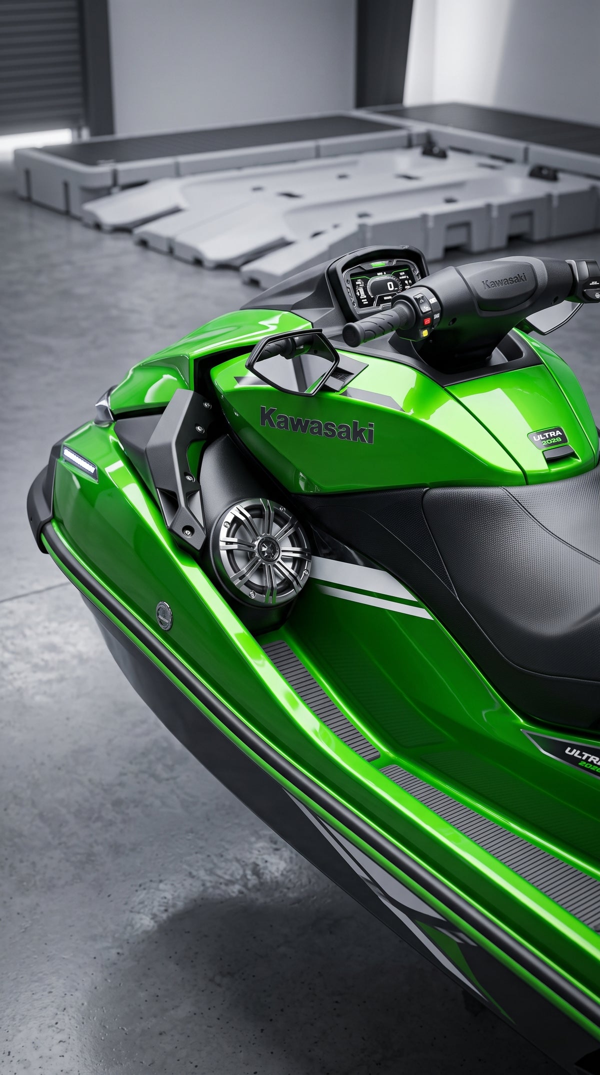 Kawasaki Ultra 2023-2026 | Caixas para colunas de 6.5"
