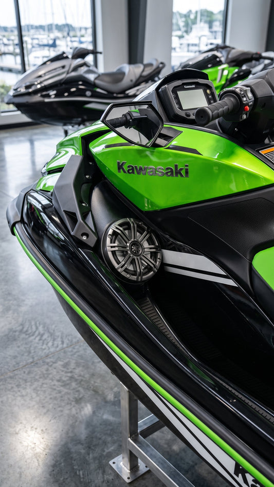 Kawasaki Ultra 2023-2026 | Caixas para colunas de 6.5"