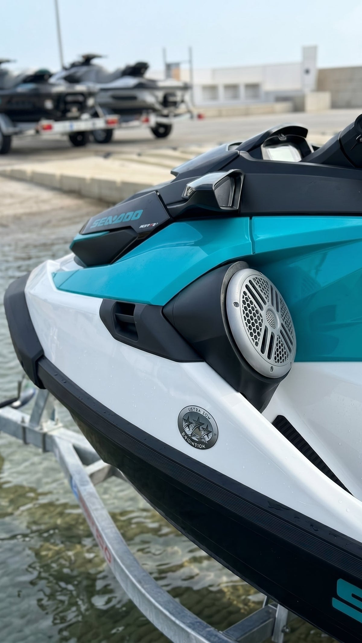 Sea Doo RXT GTX 2020-2026 Caixas para altifalantes e sistemas de áudio de 8"