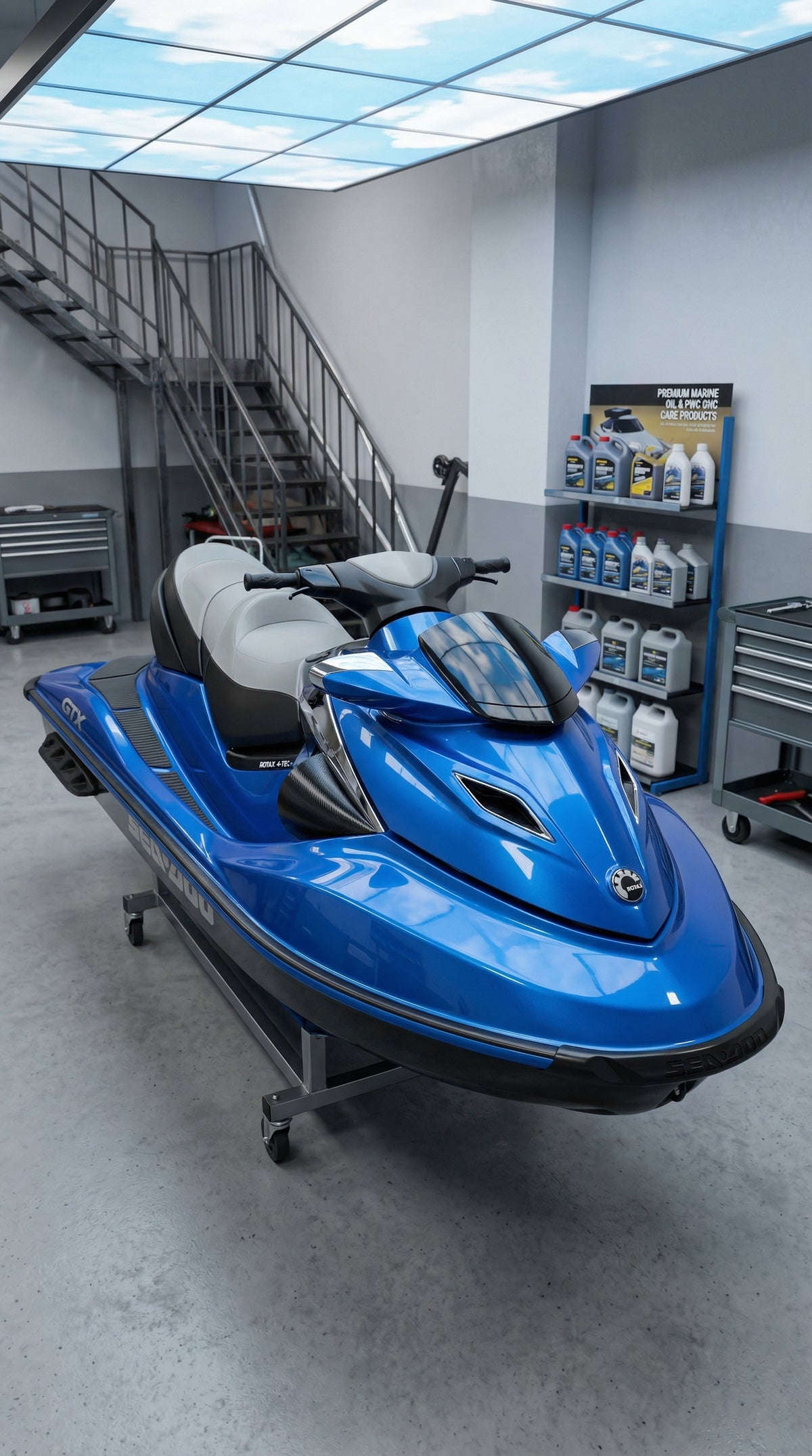 Sea doo GTX 2007-2009 | Caixas para altifalantes de 6.5"